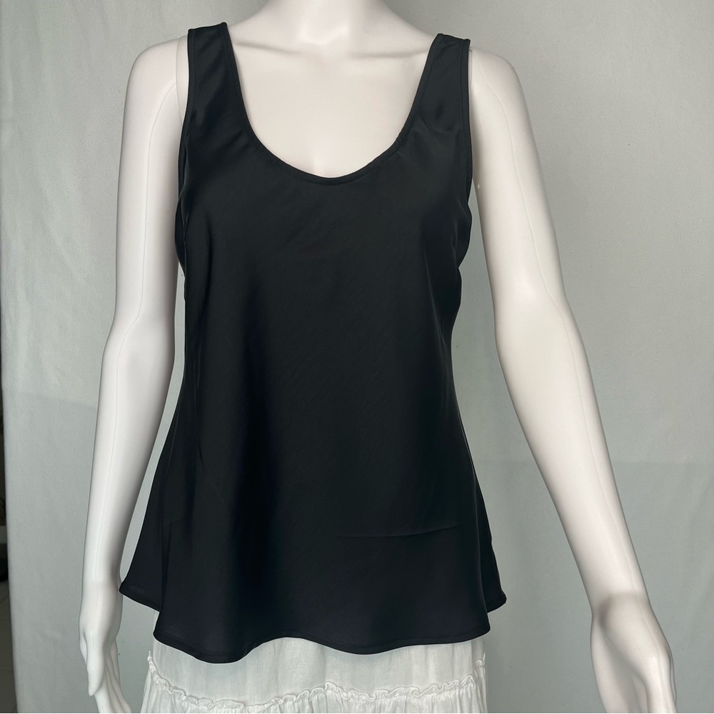 NWT Target Women's Top Camisole Shell Black Size Medium